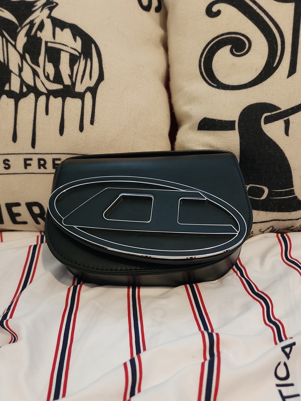 Diesel 1D Crossbody Leather Bag 🛍️